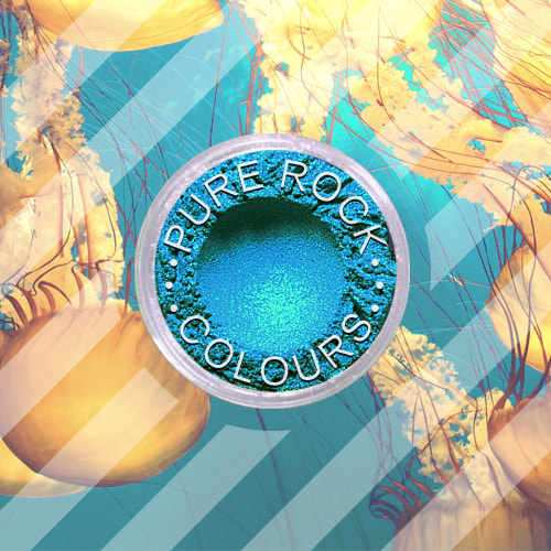 Mica Sassy Golden Blue 25g - Seifenfarbe