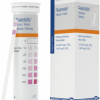 Nitrat / Nitrit Halbquantitative Teststreifen 10-500 mg/L NO3, 1-80 mg/L NO2